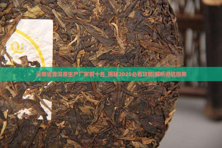 云南省普洱茶生产厂家前十名