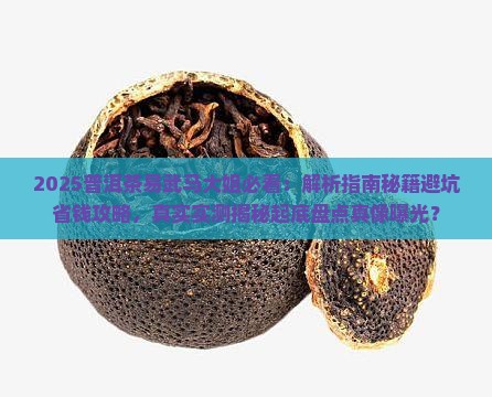 普洱茶易武马大姐