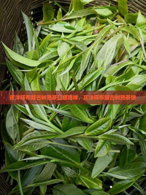 庆沣祥布朗古树熟茶口感啥味