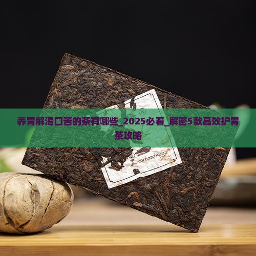 养胃解渴口苦的茶有哪些