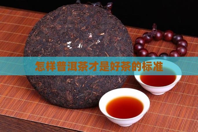 普洱茶好茶的标准