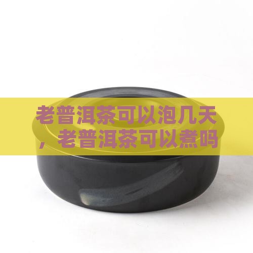 老普洱茶可以泡几天