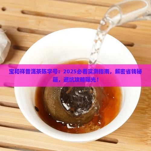 宝和祥普洱茶陈字号