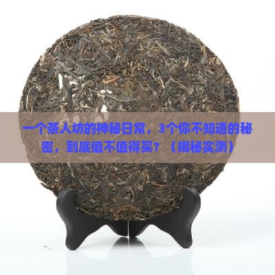 勐海茶人坊官网