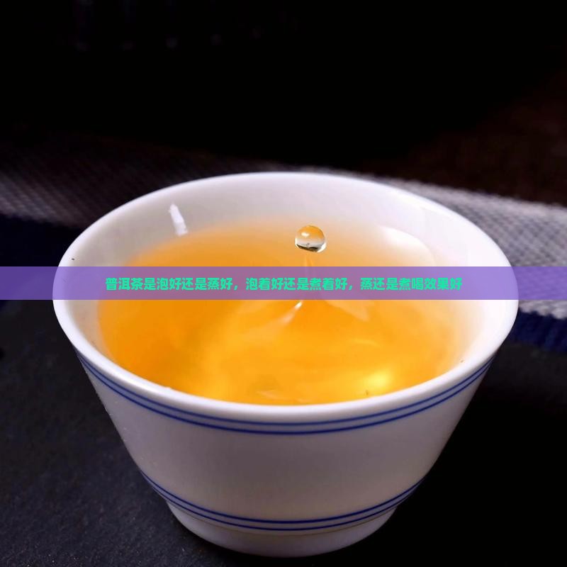 普洱茶是泡好还是蒸好