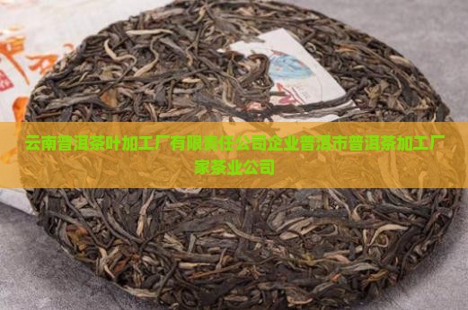 小型普洱茶叶加工厂