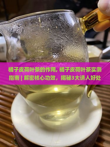 橘子皮荷叶茶的作用