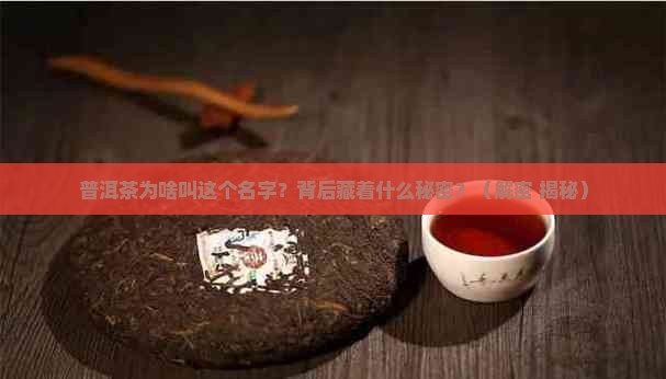 普洱茶的命名与什么有关