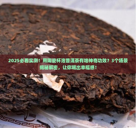 陶瓷杯泡普洱茶的功效