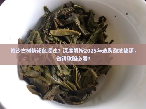 帕沙古树茶汤色浑浊
