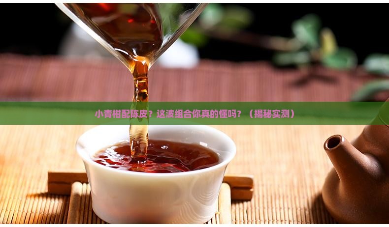 普洱茶小青柑新会陈皮柑