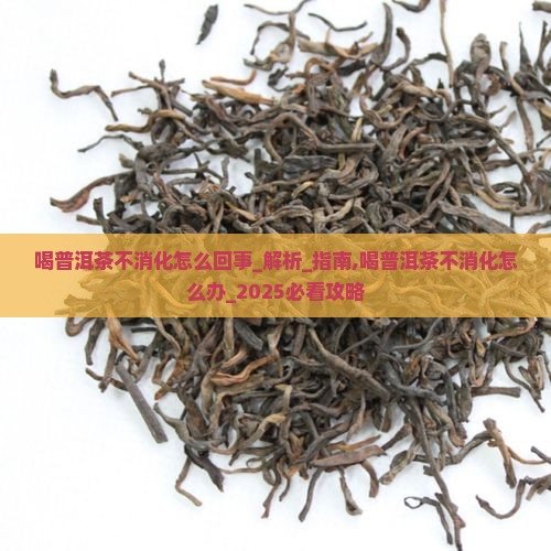 喝普洱茶不消化怎么回事
