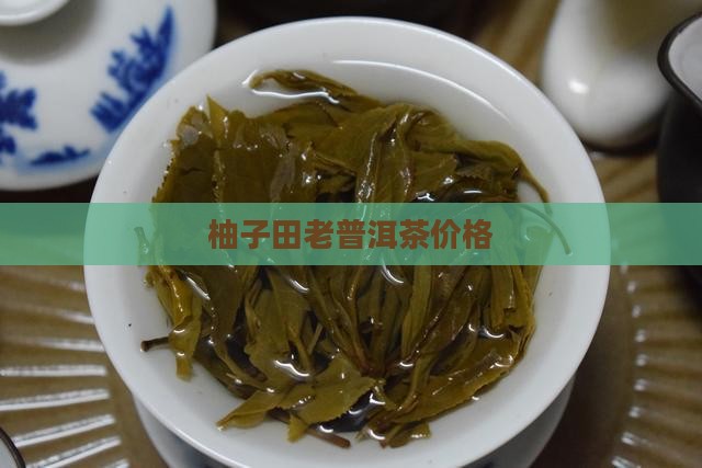 柚子田老普洱茶价格