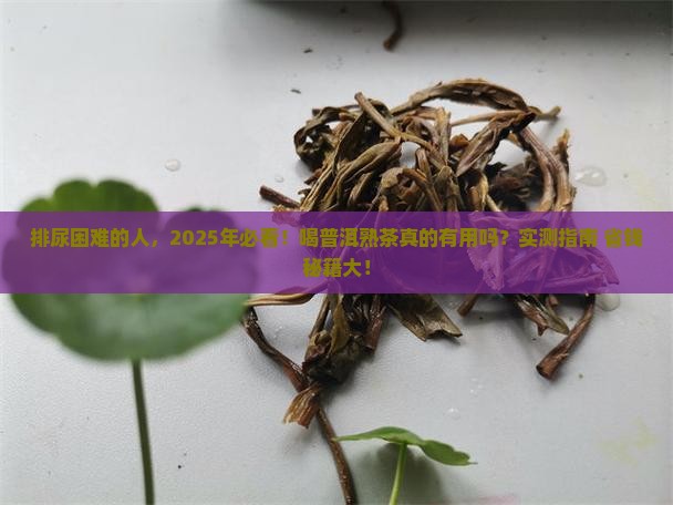 排尿困难可以喝普洱茶熟茶吗