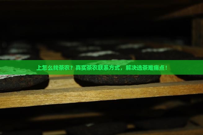 普洱茶网上怎么找茶农