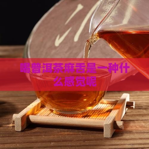 喝普洱茶麻舌是一种什么感觉