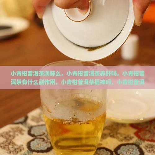 小青柑普洱茶润肺么