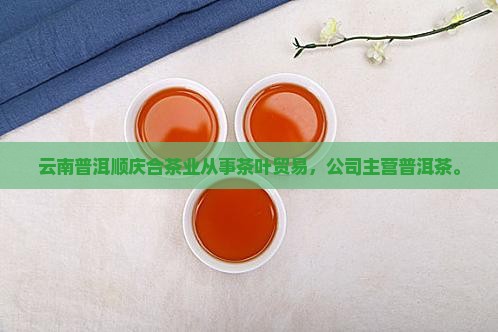 云南普洱顺庆合