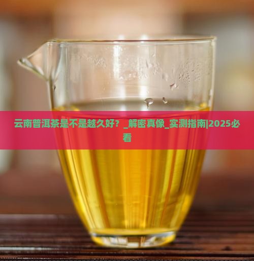 云南普洱茶是不是越久好