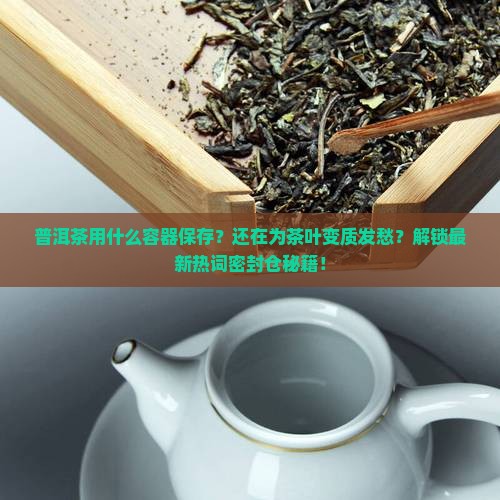 普洱茶使用什么容器保存