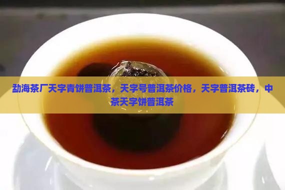 勐海茶厂天字青饼普洱茶