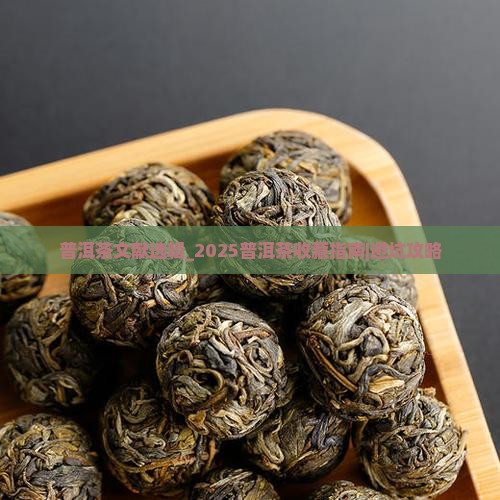 普洱茶文献选辑