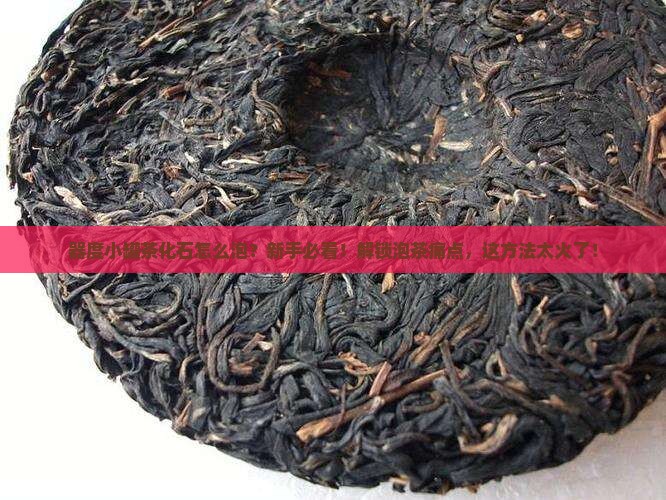 器度小罐茶化石怎么泡