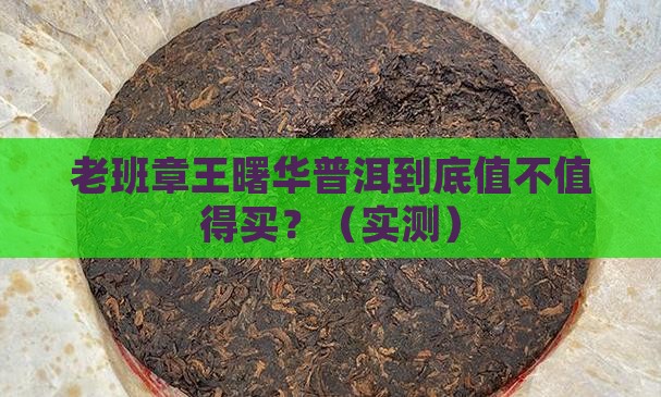 老班章王曙华普洱