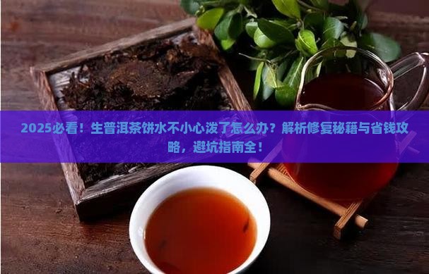 生普洱茶饼水不小心