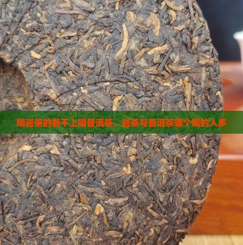 喝岩茶的看不上喝普洱茶