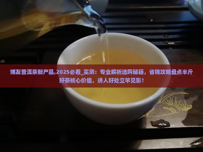 博友普洱茶新产品