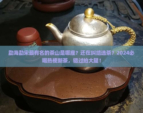 勐海勐宋最有名的茶山
