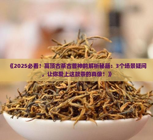 高顶古茶古普神韵