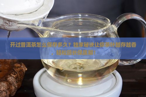 开过普洱茶怎么保存多久