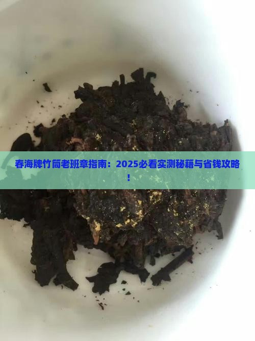 春海牌竹筒老班章