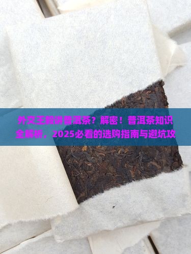外交部长王毅讲普洱茶