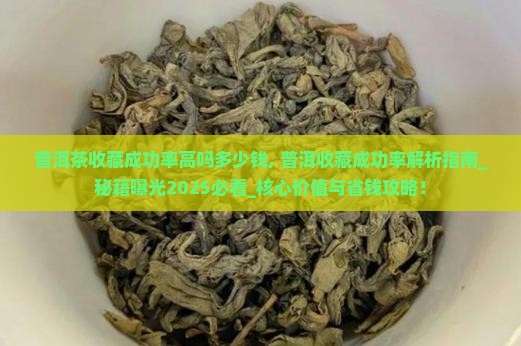 普洱茶收藏成功率高吗多少钱