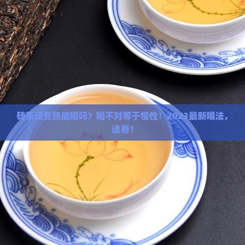 砖茶没煮熟能喝吗