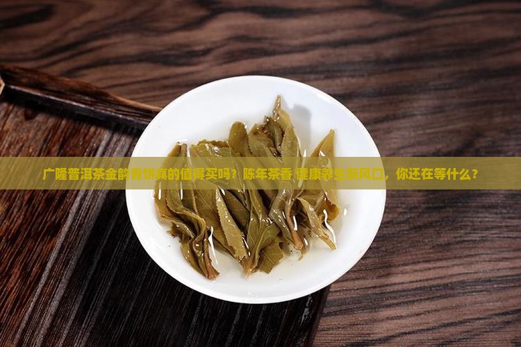 广隆普洱茶金韵青饼