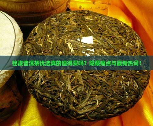 铨骏普洱茶优选