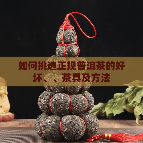 如何挑选正规普洱茶