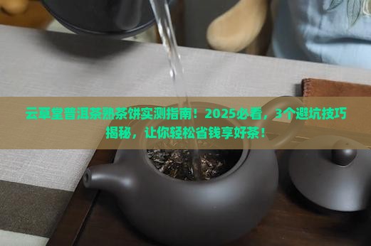云草堂普洱茶熟茶饼