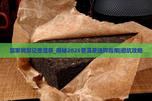 邹家驹邹记普洱茶
