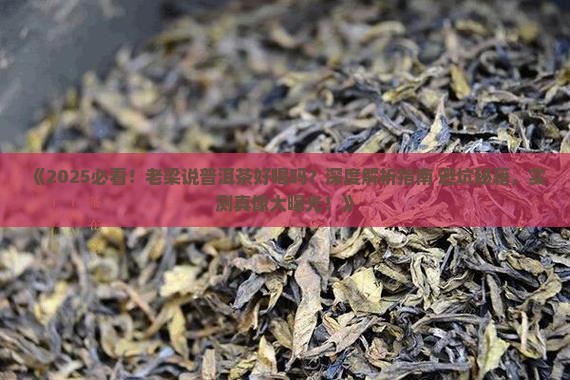 老梁说普洱茶好喝吗