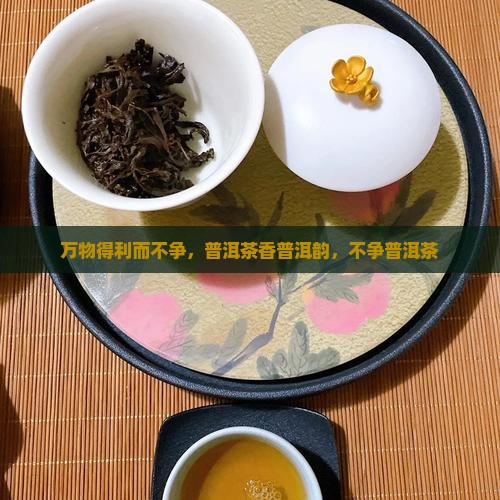 水善利万物而不争普洱茶