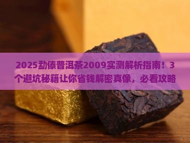 勐傣普洱茶2009