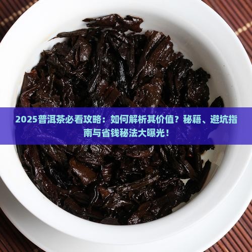 怎么看待普洱茶