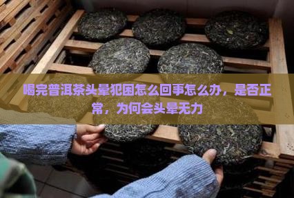 喝完普洱茶头晕犯困