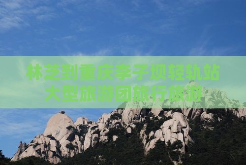 林芝到重庆李子坝轻轨站大型旅游团