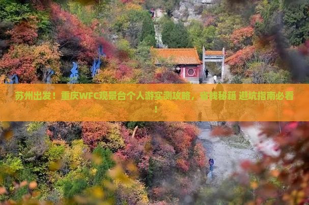 苏州去重庆wfc观景台个人游